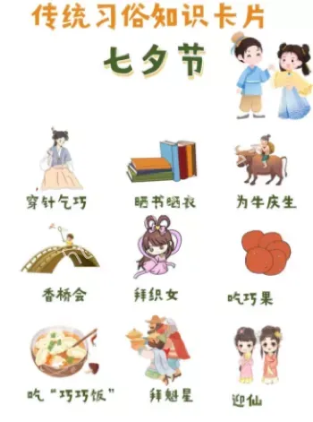 七夕节习俗